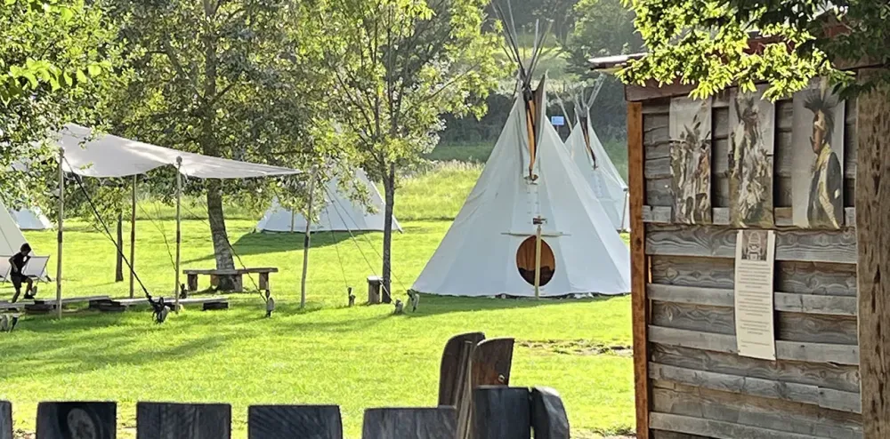 Location tipi à Brûlon